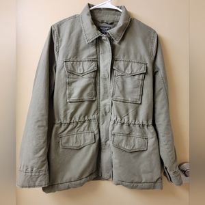 Abercrombie & Fitch Military Style Jacket Size Medium